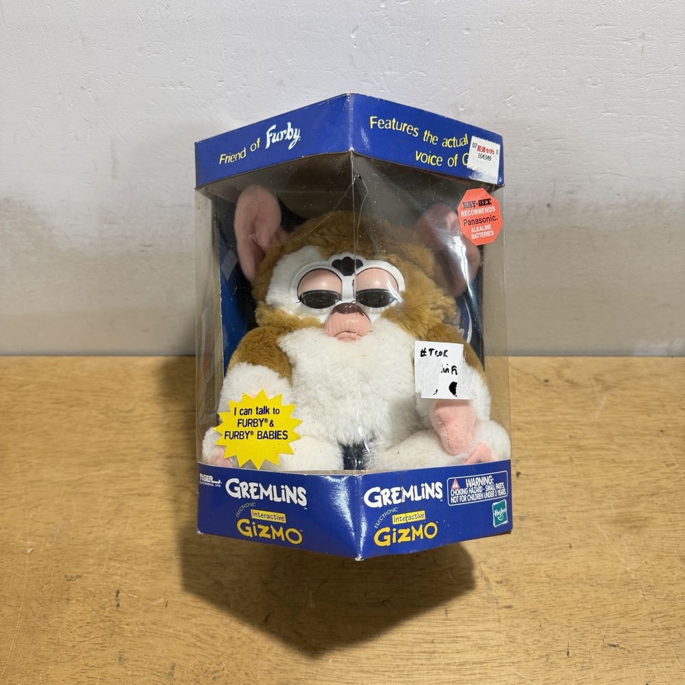 Gremlins Gizmo Furby Tiger Electronics Hasbro Vintage 1999 New In Box 70-691